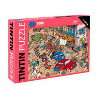 Tintin - accident au carré (1000pcs)