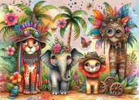 Style tropique (1000pcs)