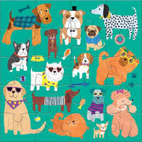 2 Magnetic Puzzles - Cats & Dogs