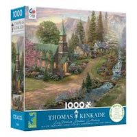 PFG Sunday Morning Chapel, Thomas Kinkade (Usage/Used - PUZZLES FOR GOOD)