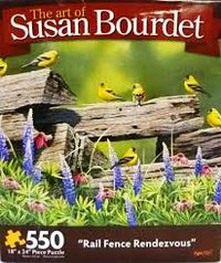 PFG Rail Fence Rendezvous (550pcs) (Usage/Used - PUZZLES FOR GOOD)