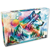 Wolf of Many Hues (1000pcs)