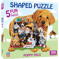 En forme de chiots (100pcs)
