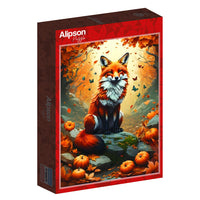 Fox et papillons (500pcs)