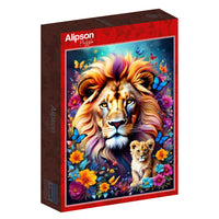 Lions - Collection d'amour maternelle (1000pcs)