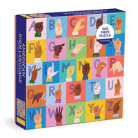 Alphabet en langue des signes américains (500pcs)