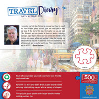 Travel Diary - Fifth Avenue, NYC, David Maclean (500pcs)