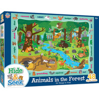 Hide & Seek - Animaux dans la forêt (48 pc)
