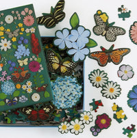 Botanica papillon avec des pièces en forme (500 pc)