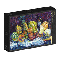 Fromage, vin et fruits, Sally Rich (1000pcs)