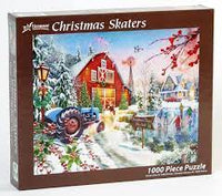 Christmas Skaters, Dominic Davison (1000pcs)
