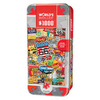 World's Smallest - Route 66, Kate Ward Thacker (Compact Tin Box)