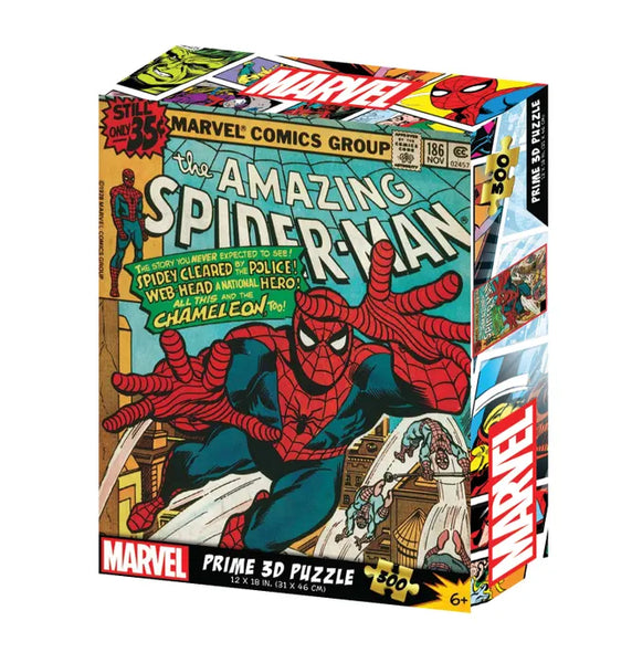 Marvel Spider-Man Prime 3-D Puzzle 300pc Ages 5+
