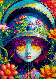 Guerrier floral (1000pcs)