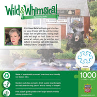 Wild & Whimsical - Trou de natation, Karen Burke (1000pcs)
