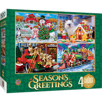 Seasons Greetings - Holiday 4- Pack (4x500pcs)