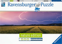 Édition Nature de Ravensburger - Orage d'été (500pcs) (panoramique)