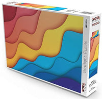 Gradient - vagues colorées (1000 pc)