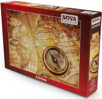 Carte du vieux monde (1000pcs)