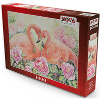 Deux amants Flamingo (1000pcs)
