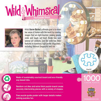 Wild & fantaisiste - The Powder Room, Karen Burke (1000pcs)