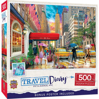 Travel Diary - Fifth Avenue, NYC, David Maclean (500pcs)