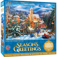 Season's Greetings - Sledding to Home, Chuck Pinson (1000pcs)
