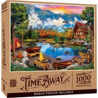 Time Away - Sunset Canoe, David MacLean (1000pcs)