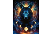 Ravensburger Glowing Wolf  (500pcs) (Glow-in-Dark)