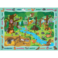 Hide & Seek - Animaux dans la forêt (48 pc)