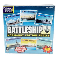 Mystery Jigsaw Puzzle: Battleship Collage (500pcs)