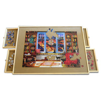 Wood Puzzle Table 27 x 35"