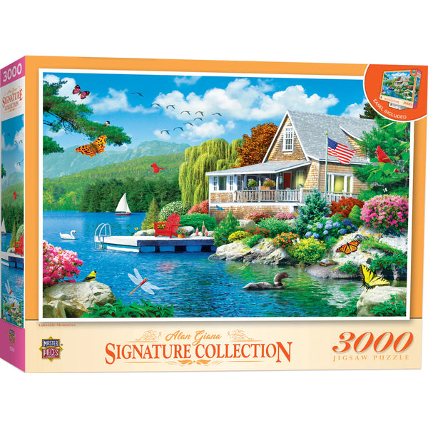 Buy Signature - lakeside memories, alan giana (3000pcs) Puzzle