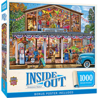 Inside Out - Marché de la ville natale, Steve Crisp (1000pcs)