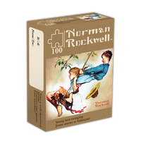 Break de 10 minutes - Young Love Swinging (Jeune Amour SE Balance), Norman Rockwell (100pcs)