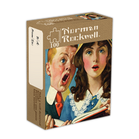 10-minute Break - Boy & Girl Singing (Garcon & Fille Chantant), Norman Rockwell (100pcs)