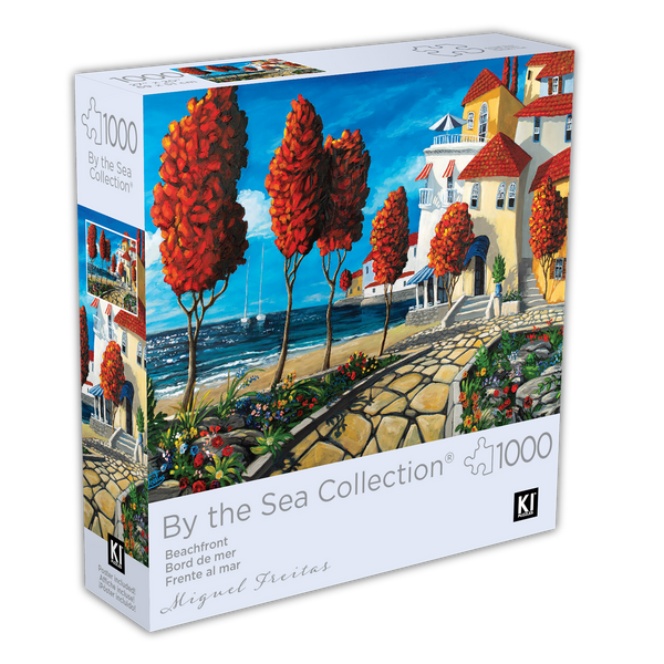 Buy By the sea - beachfront, miguel freitas (1000pcs) Puzzle | Jigsaw ...