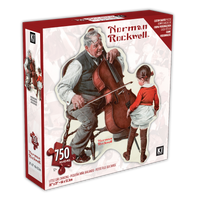 Petite fille Dancing, Norman Rockwell (en forme) (750pcs)