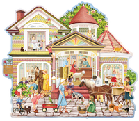 Lulu's Veterinary House, Rosiland Solomon (SHAPED) (300pcs)