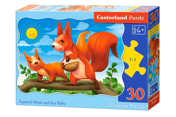 Squirrel & Baby Puzzle Boxes Squirrel & Baby Puzzle Boxes