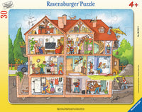 Ravensburger à l'intérieur de la maison (puzzle du plateau)