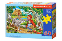 Petite capuchon d'équitation rouge, 60pc