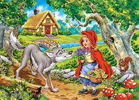 Petite capuchon d'équitation rouge, 60pc