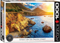 Sunset on the Pacific Coast