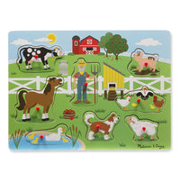 Old MacDonald's Farm  (Peg Tray Puzzle)