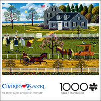 Les dames Boccie de Martha's Vineyard, Charles Wysocki (1000pcs)