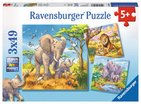 Ravensburger Wild Animals (multipack 3-en-1)