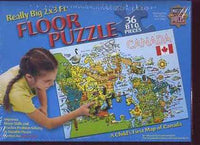 La première carte d'un enfant du Canada