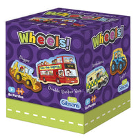 4-16 Wheels (8 Puzzles)