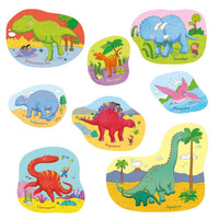 Dinosaur Jigasawrus - 8x 4-16pc